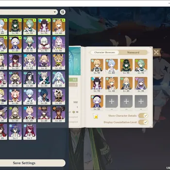 Genshin Impact Accounts Others ASIA|AR55|5Limit SemiPrem Nefer,SemiPrem Odette + Escoffier+Sign,BaizuC1|MC