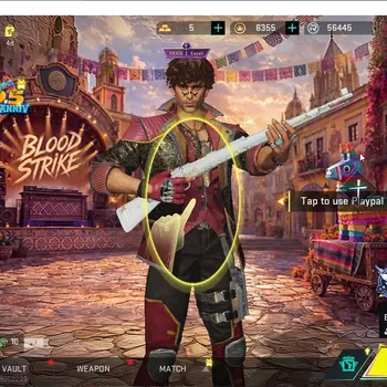 Blood Strike Accounts Collab Skin Asia|Collab AOT KAG6,FAL Beast Titan,Evangelion MCX,Aniv FAL Draco|12