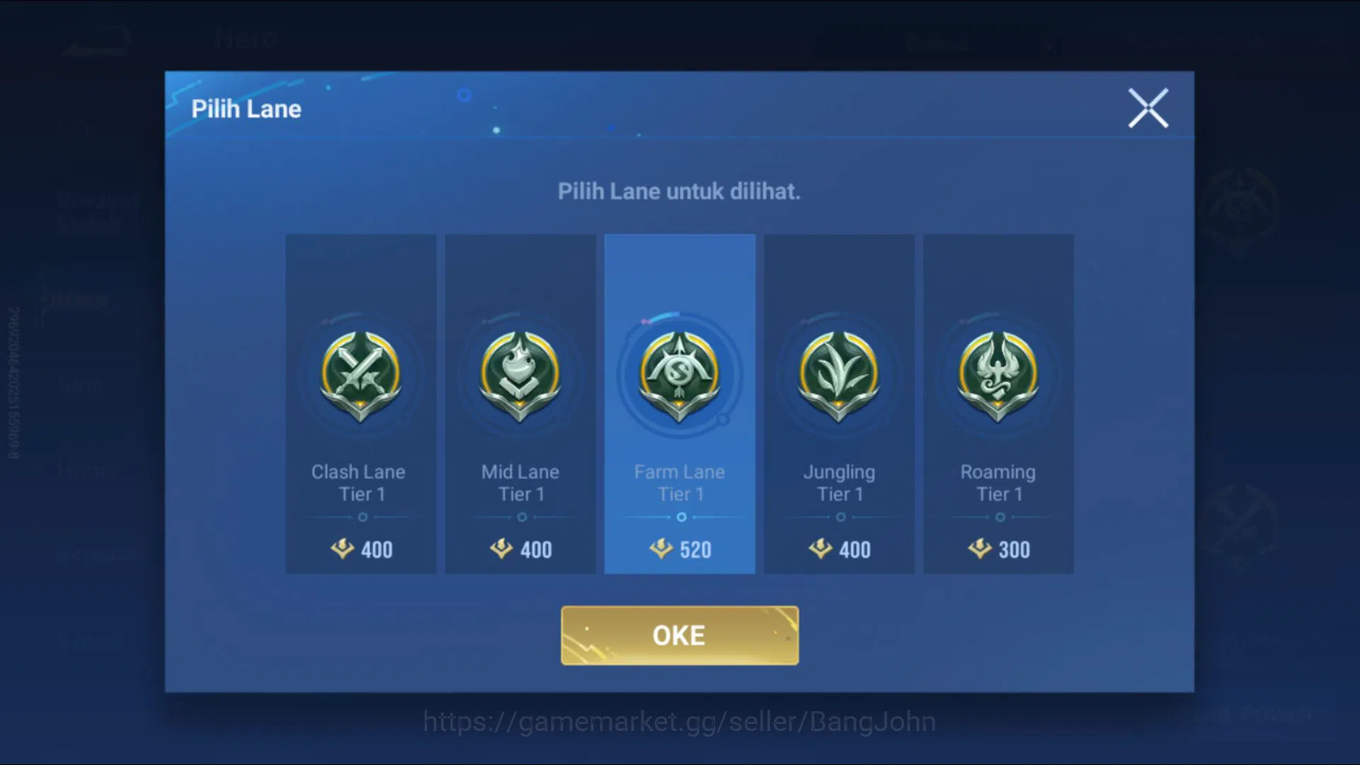 Honor of Kings Accounts [GLOBAL STARTER] 21 Heroes & 7 Skins | KIC Luna Mo image 2
