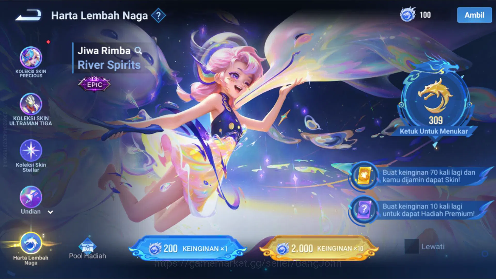 Honor of Kings Accounts [GLOBAL STARTER] 21 Heroes & 7 Skins | KIC Luna Mo image 6