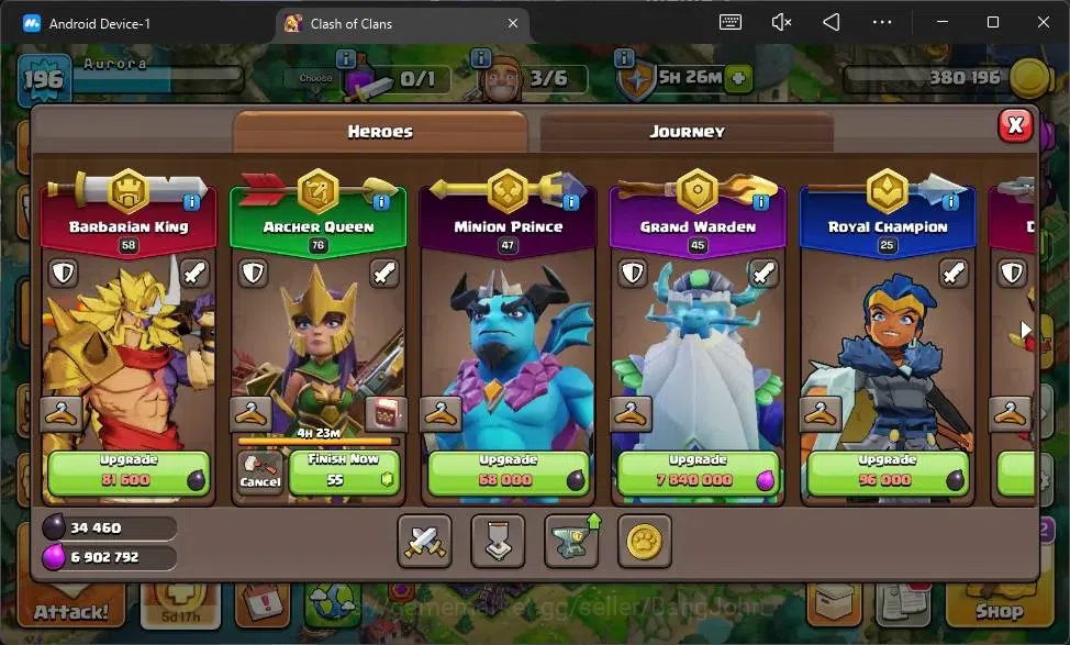 Clash of Clans Accounts Global |TH16–BH8|LVL 196|HH 9|BK58,AQ76,MP47,GW45, image 10