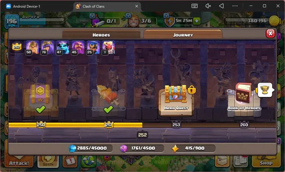 Clash of Clans Accounts Global |TH16–BH8|LVL 196|HH 9|BK58,AQ76,MP47,GW45, image 16