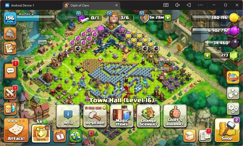 Clash of Clans Accounts Global |TH16–BH8|LVL 196|HH 9|BK58,AQ76,MP47,GW45, image 4