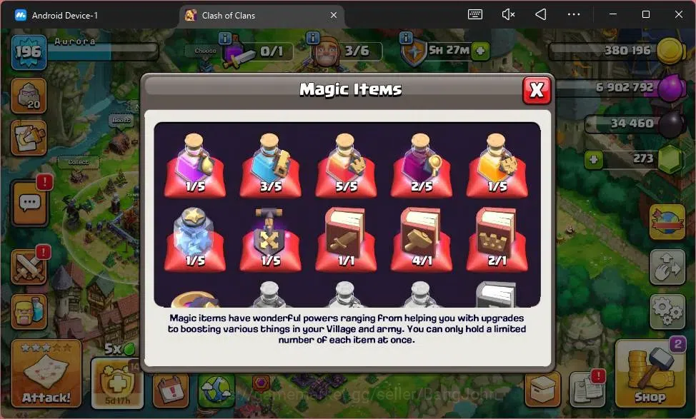 Clash of Clans Accounts Global |TH16–BH8|LVL 196|HH 9|BK58,AQ76,MP47,GW45, image 5