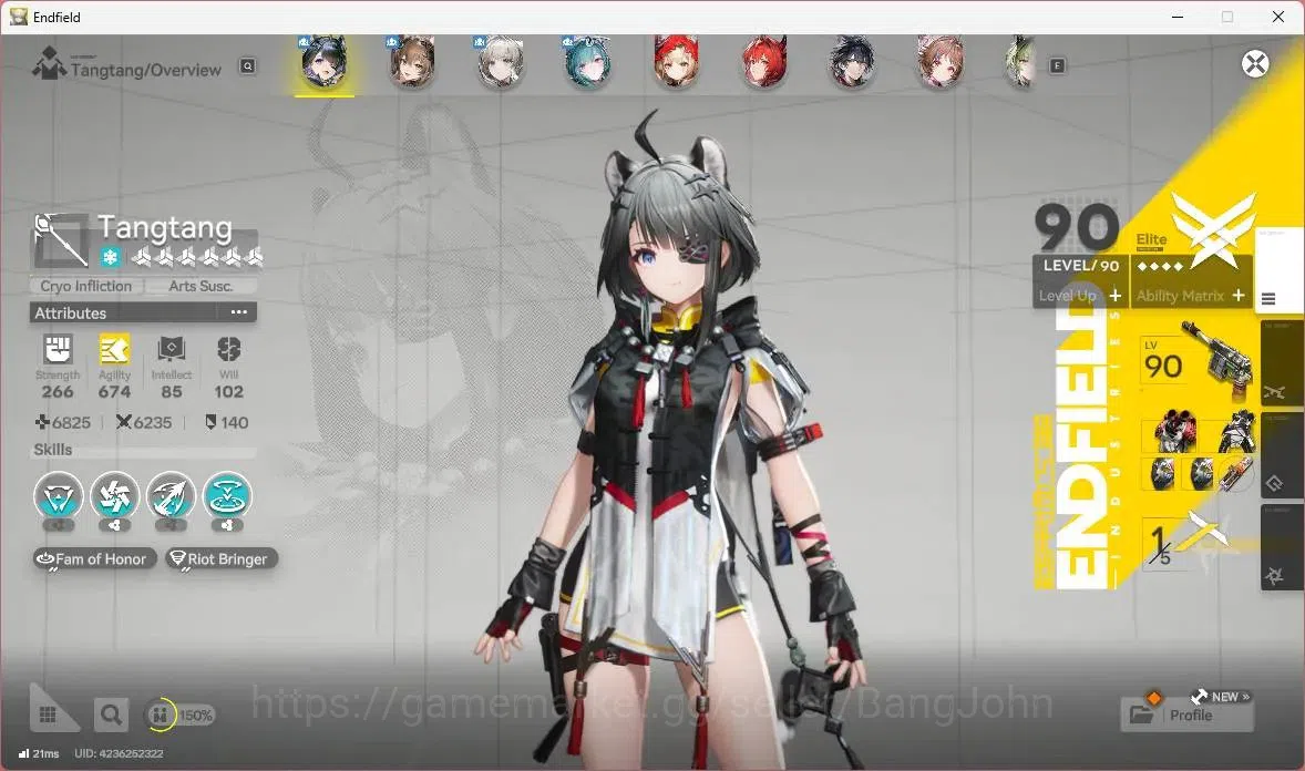 Arknights: Endfield Accounts Asia | Lv 60| 4 Limit+3 Sign|Limit (Laevatain Sign image 15