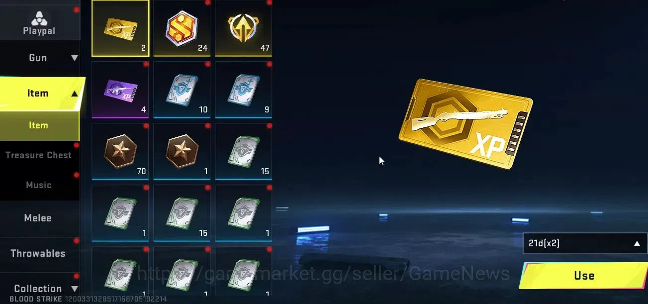 Blood Strike Accounts ASIA|ETERNAL Desert Eagle-Scorpius|Collab 7DS[Karl image 11