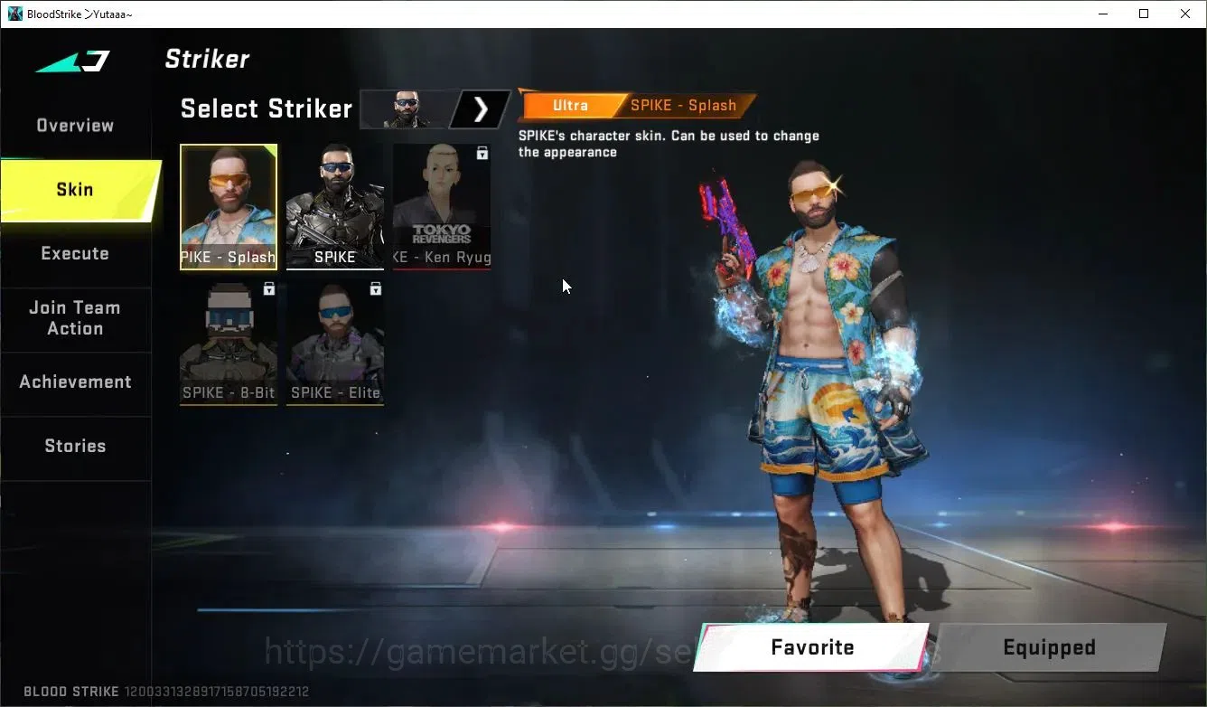 Blood Strike Accounts ASIA|ETERNAL Desert Eagle-Scorpius|Collab 7DS[Karl image 4