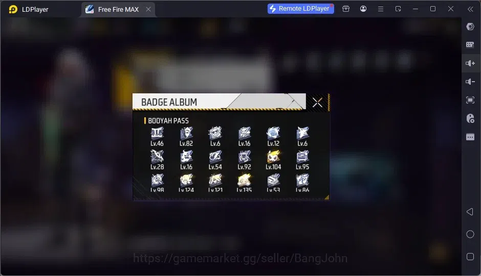 Free Fire Accounts Indonesia | 2 EVO (AK47-BlueFlame Lv7, MP5-Platinu image 2