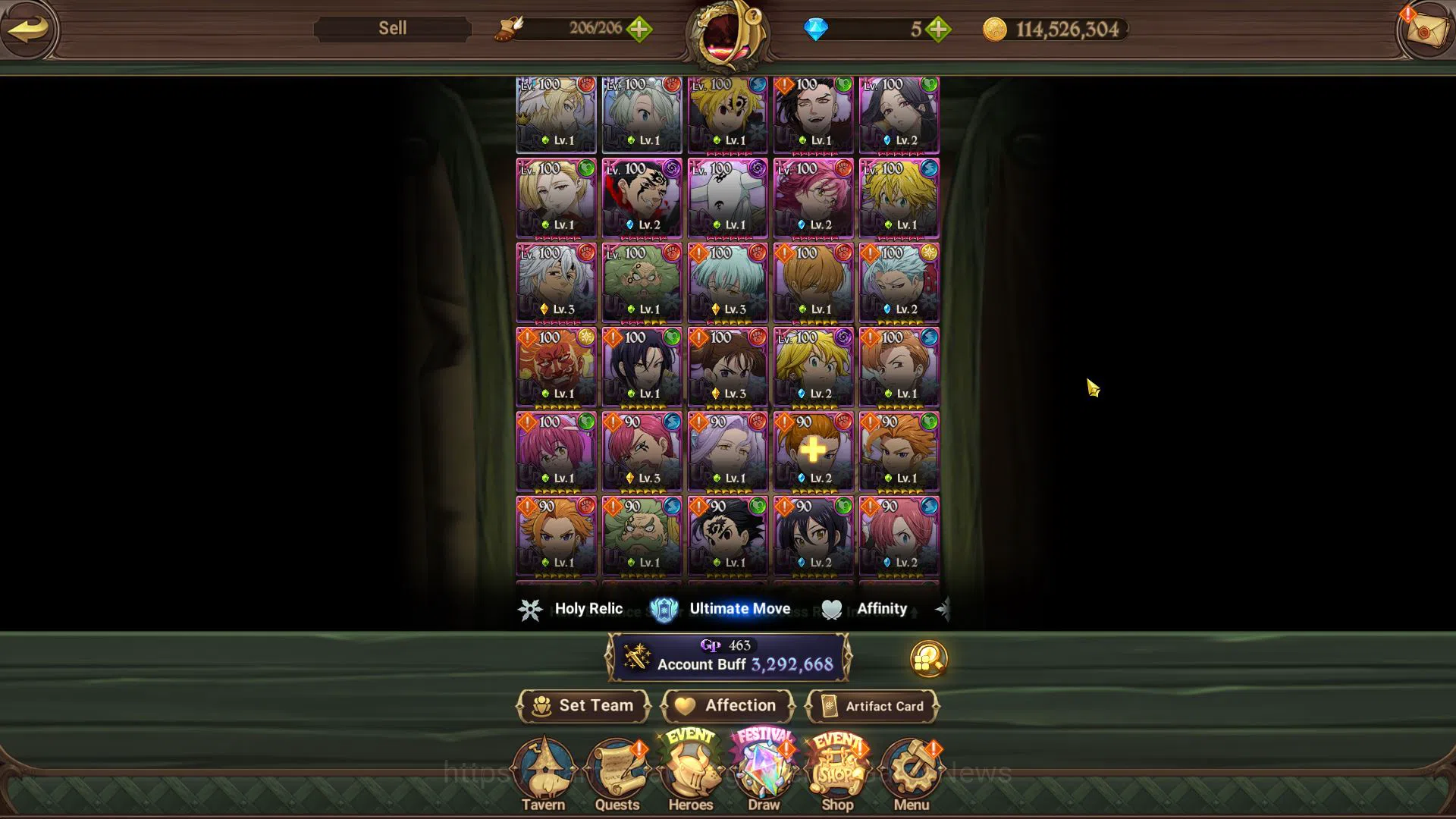 The Seven Deadly Sins: Grand Cross Accounts ASIA | 3,2M CC |2 LR + 6 UR| Burnhild, Elizabeth,  image 15