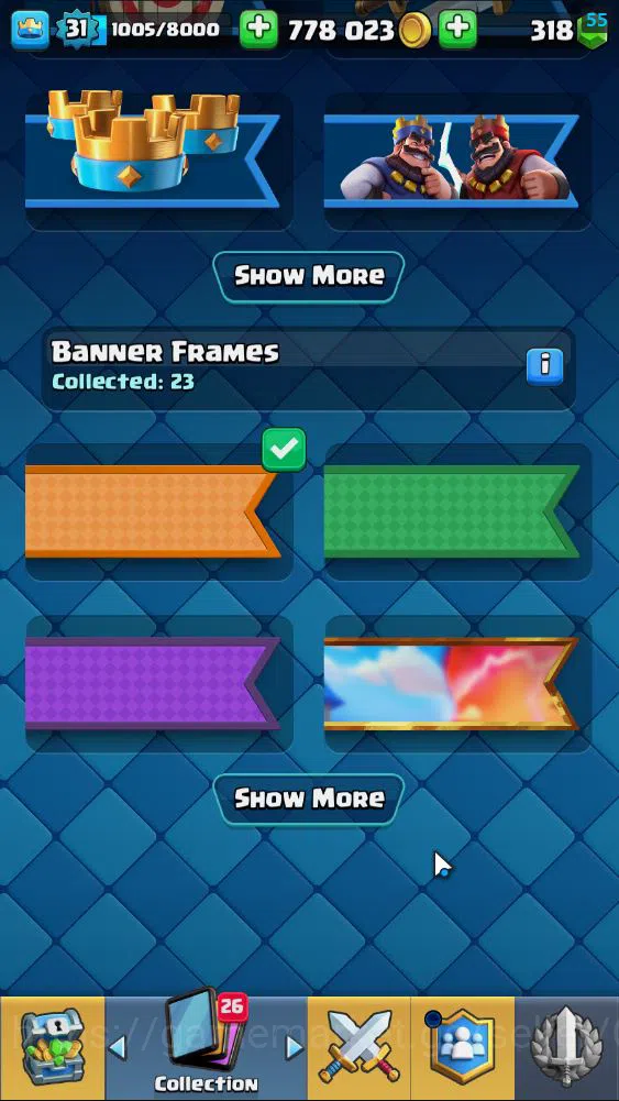 Clash Royale Accounts Lv 31|Trophy 6759|KTL 11|Limited Skin|Card 115| 1 image 16