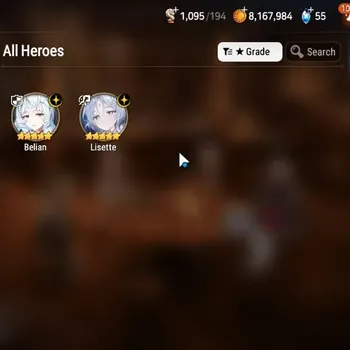 Epic Seven Accounts Starter Global Unverif|Fresh Starter|2ML(Belian,Lisette)|Side Story Locked|PoH&Bless ON|Stigma 4K|MoR