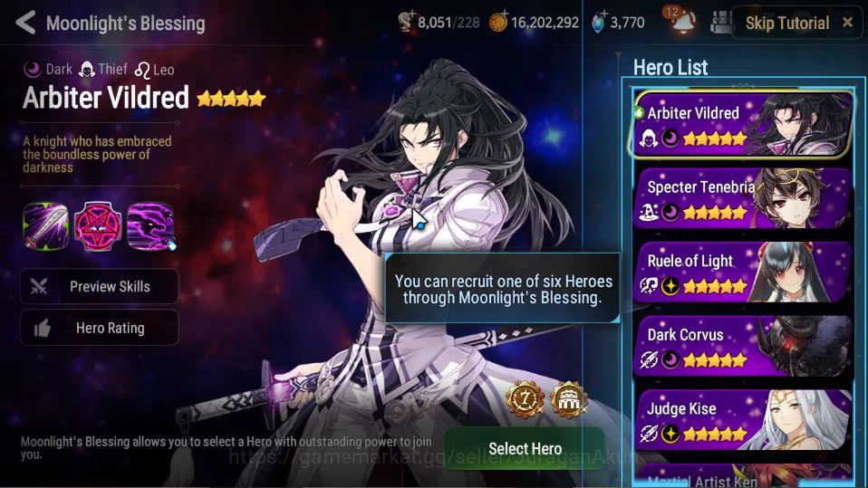Epic Seven Accounts Mid-Tier Global Unverif|10 ML(DB Senya,SP Politis,Belian,Straze,etc)+SS Belona,Aram,Etc|PoH+BlesON|8K 9