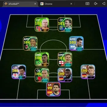 eFootball Legends & Iconic Players Mobile|PW 3135|Epic Pepe,Ronaldinho,Gerrard,Shevch image 1