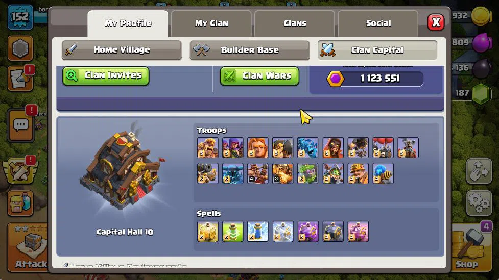 Clash of Clans Accounts TH 13 - BH 9|Limited Skin|LV 152|HH 7|BK 45,AQ 59, image 6