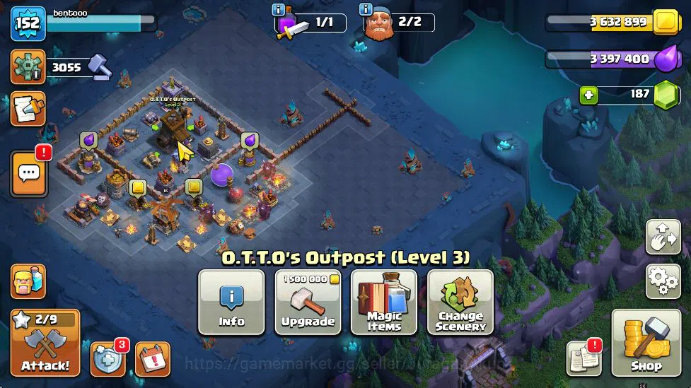 Clash of Clans Accounts TH 13 - BH 9|Limited Skin|LV 152|HH 7|BK 45,AQ 59, image 8