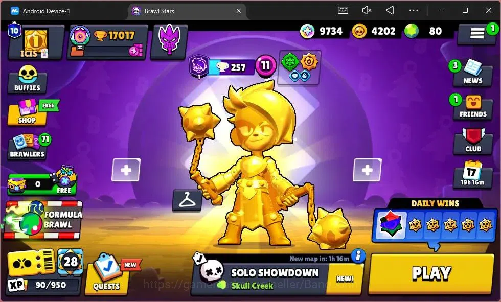 Brawl Stars Accounts Global |17017 Thropy|96 Brawler|20 Max Hypercharge image 1