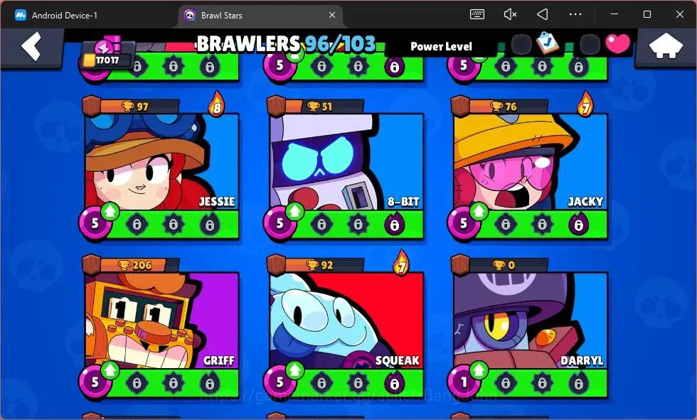 Brawl Stars Accounts Global |17017 Thropy|96 Brawler|20 Max Hypercharge image 10