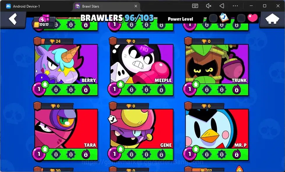 Brawl Stars Accounts Global |17017 Thropy|96 Brawler|20 Max Hypercharge image 14