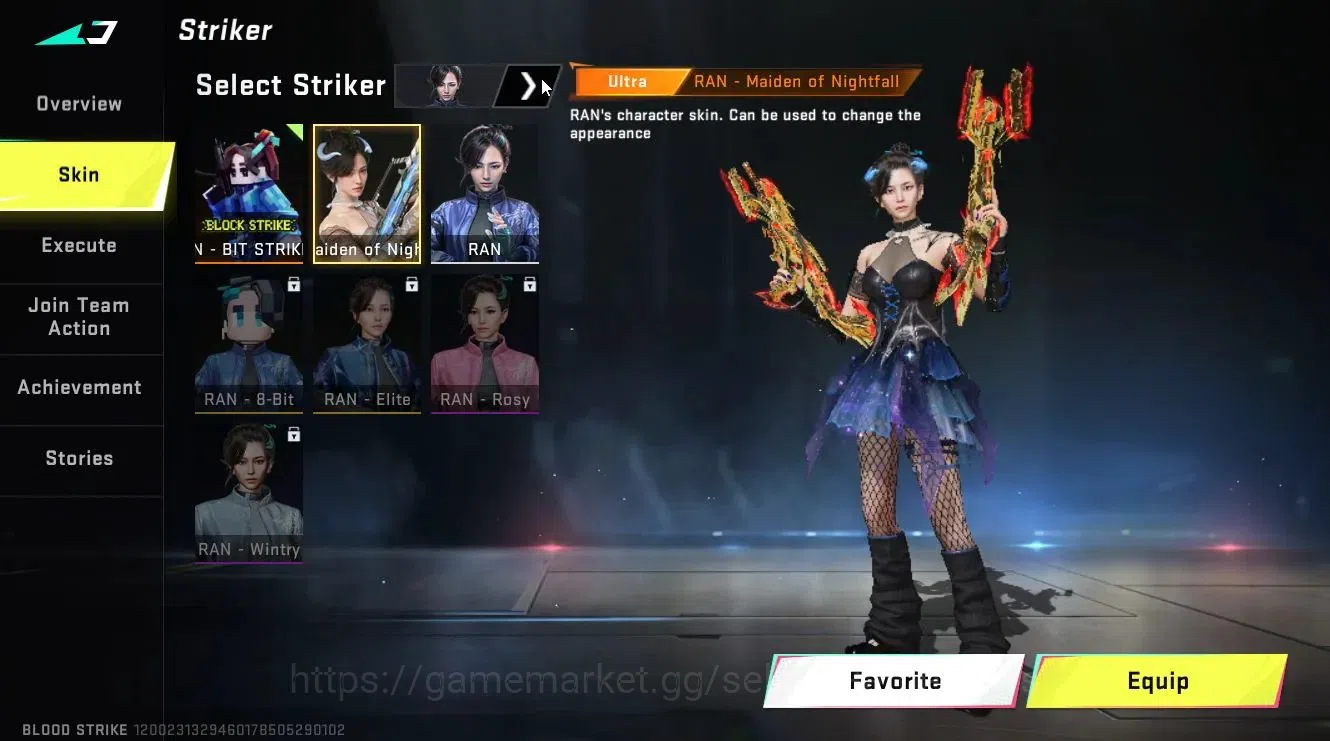 Blood Strike Accounts ASIA|2 ETERNAL[ZERO-Odashadow,UZI-Scorpius Lv4]|3  image 10