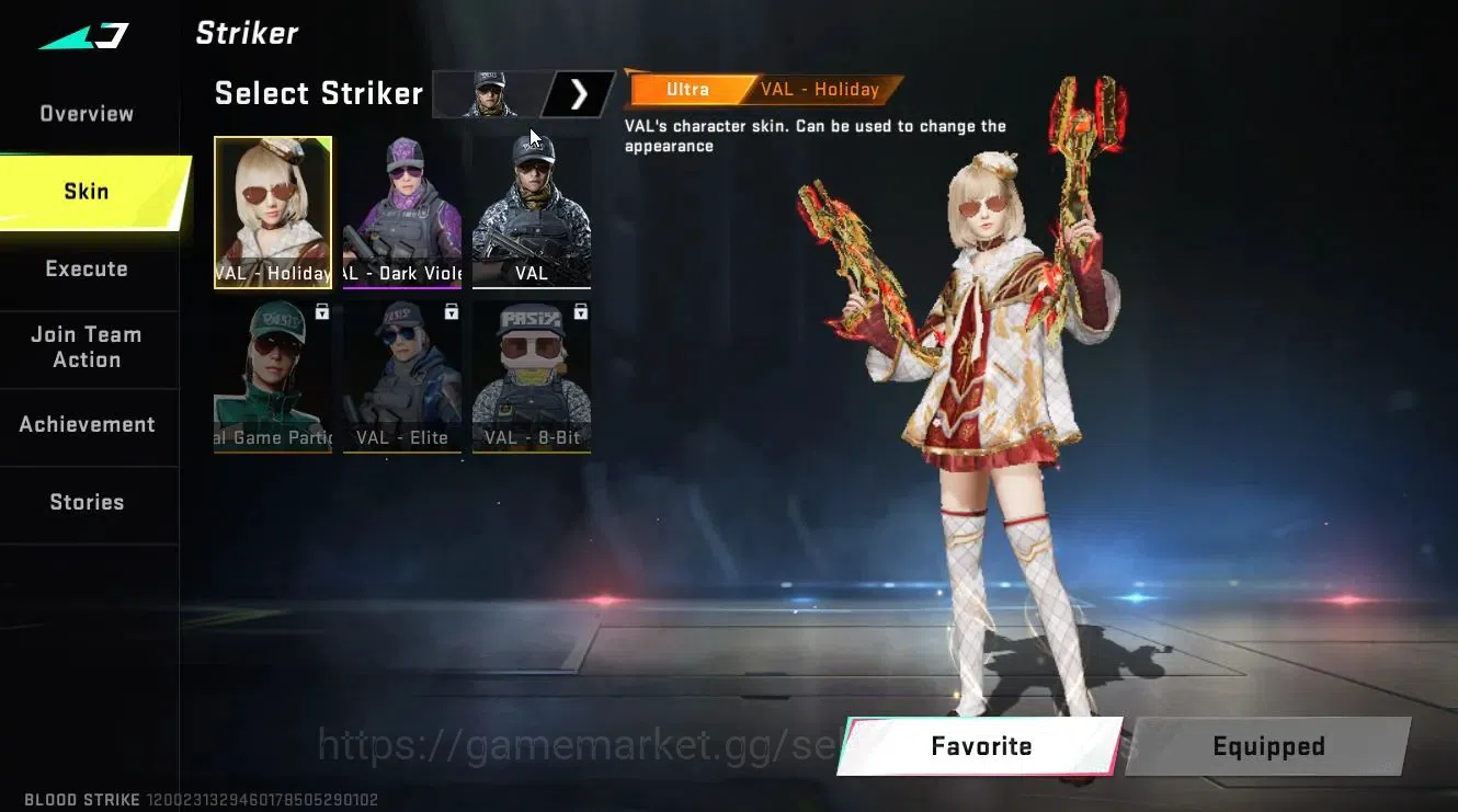 Blood Strike Accounts ASIA|2 ETERNAL[ZERO-Odashadow,UZI-Scorpius Lv4]|3  image 11