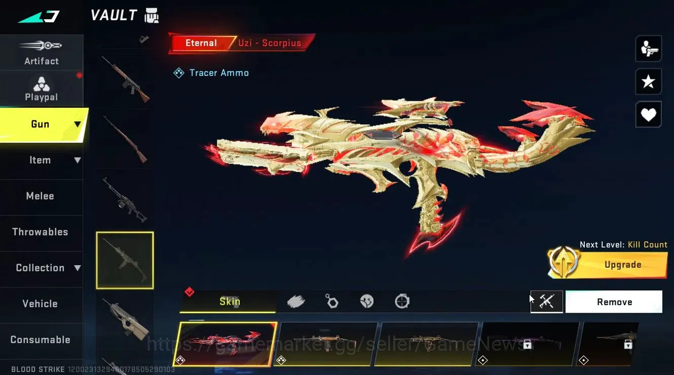 Blood Strike Accounts ASIA|2 ETERNAL[ZERO-Odashadow,UZI-Scorpius Lv4]|3  image 17