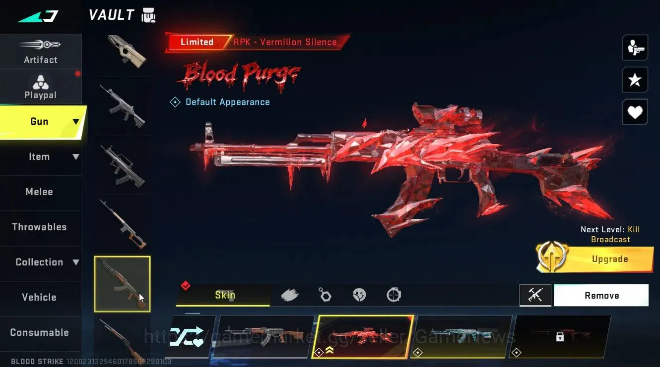 Blood Strike Accounts ASIA|2 ETERNAL[ZERO-Odashadow,UZI-Scorpius Lv4]|3  image 19