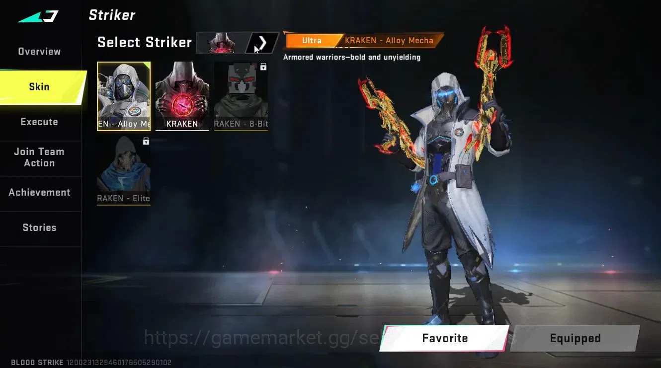 Blood Strike Accounts ASIA|2 ETERNAL[ZERO-Odashadow,UZI-Scorpius Lv4]|3  image 8