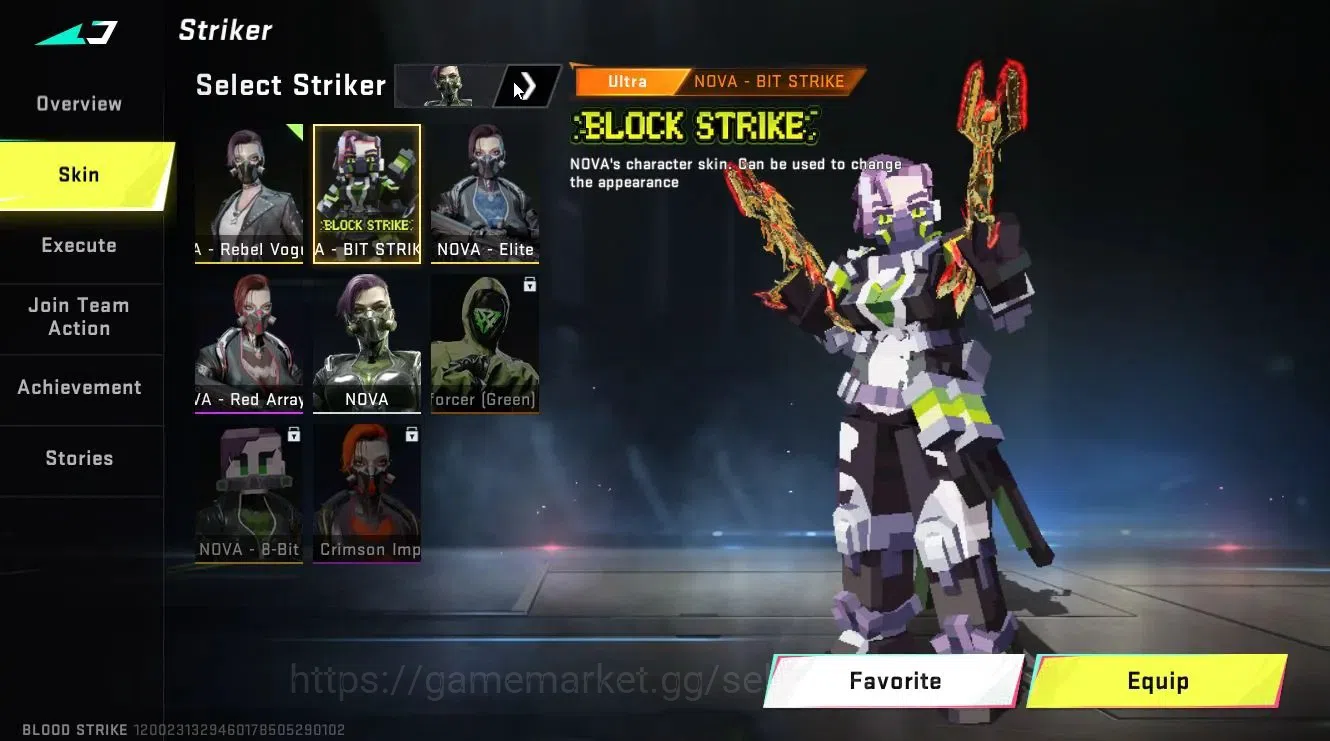 Blood Strike Accounts ASIA|2 ETERNAL[ZERO-Odashadow,UZI-Scorpius Lv4]|3  image 9