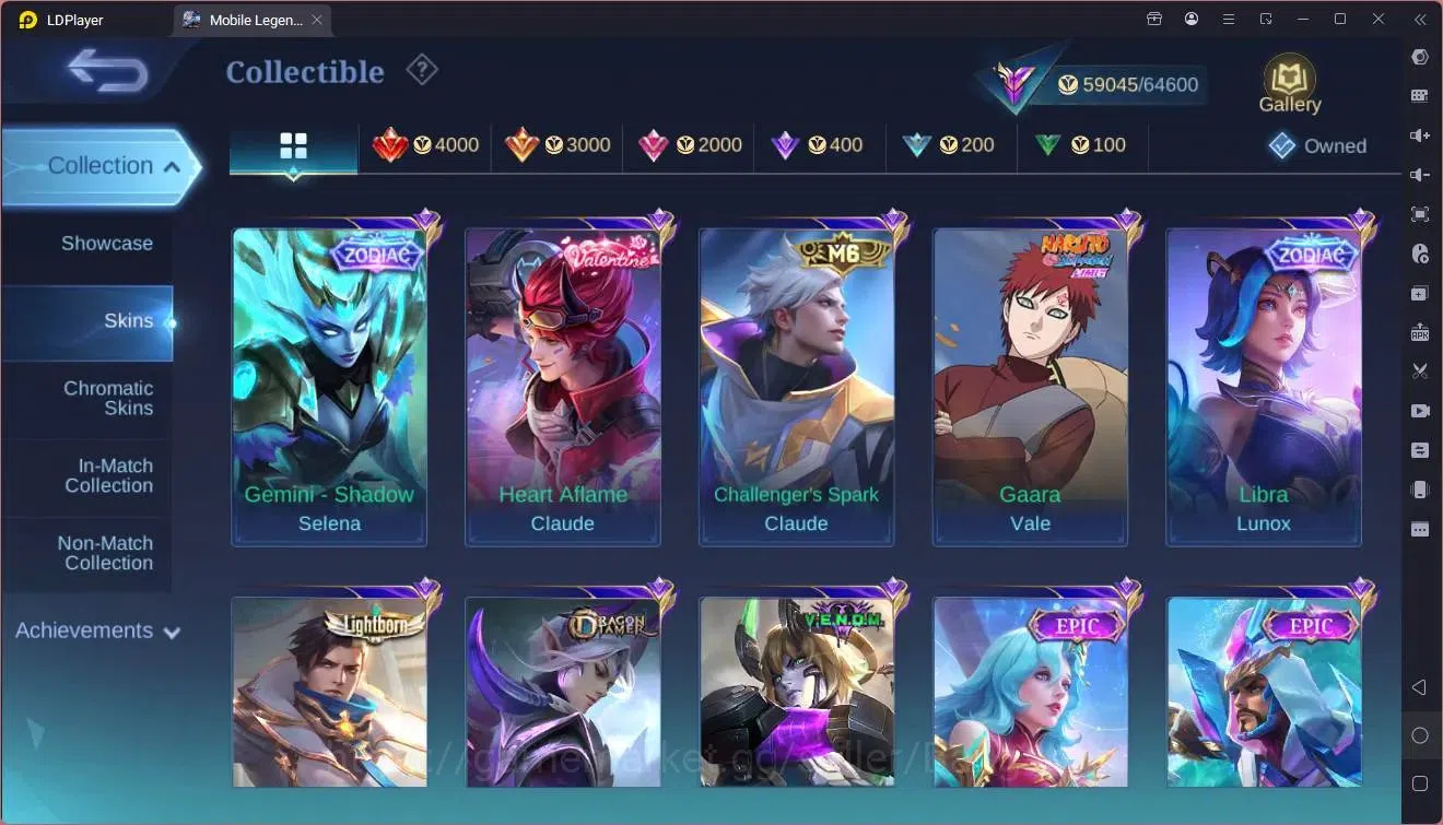 Mobile Legends: Bang Bang Accounts Global|Hero 108|Skin 231|Renowned|KOF Karina|SV Ha image 14