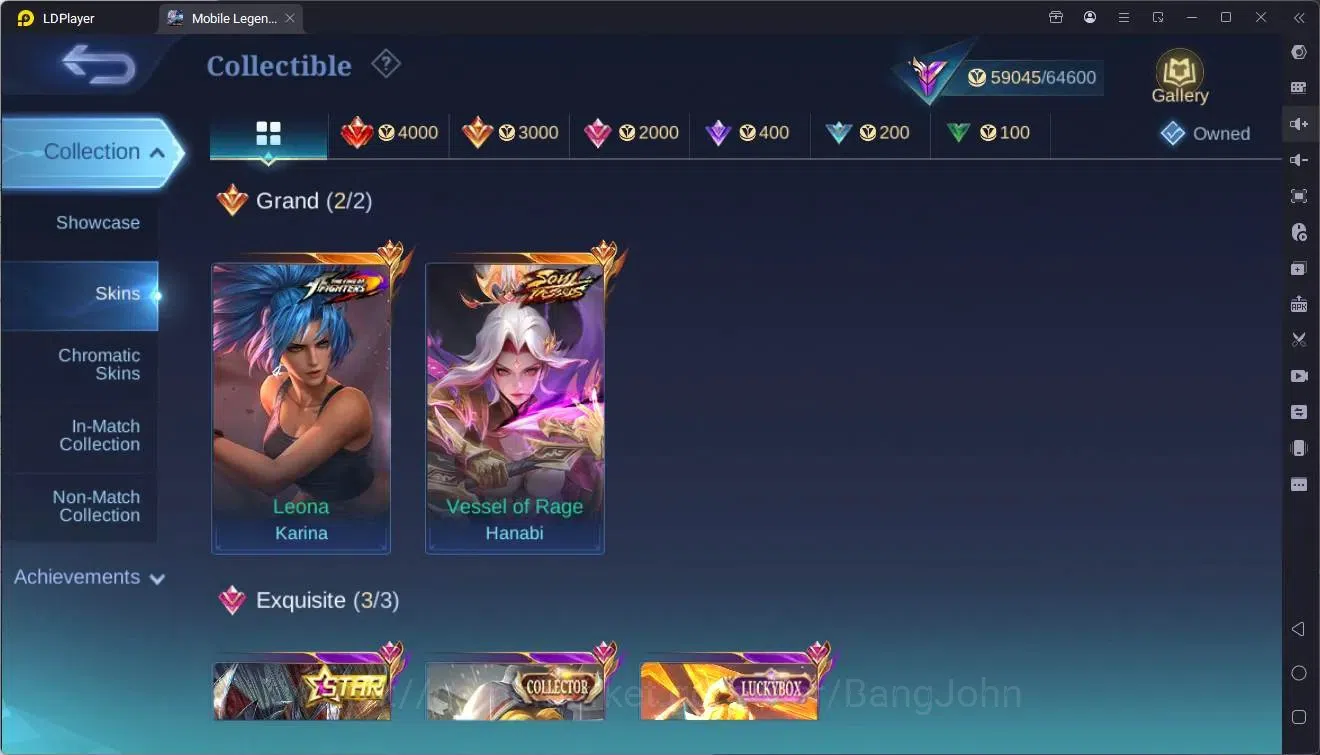 Mobile Legends: Bang Bang Accounts Global|Hero 108|Skin 231|Renowned|KOF Karina|SV Ha image 7
