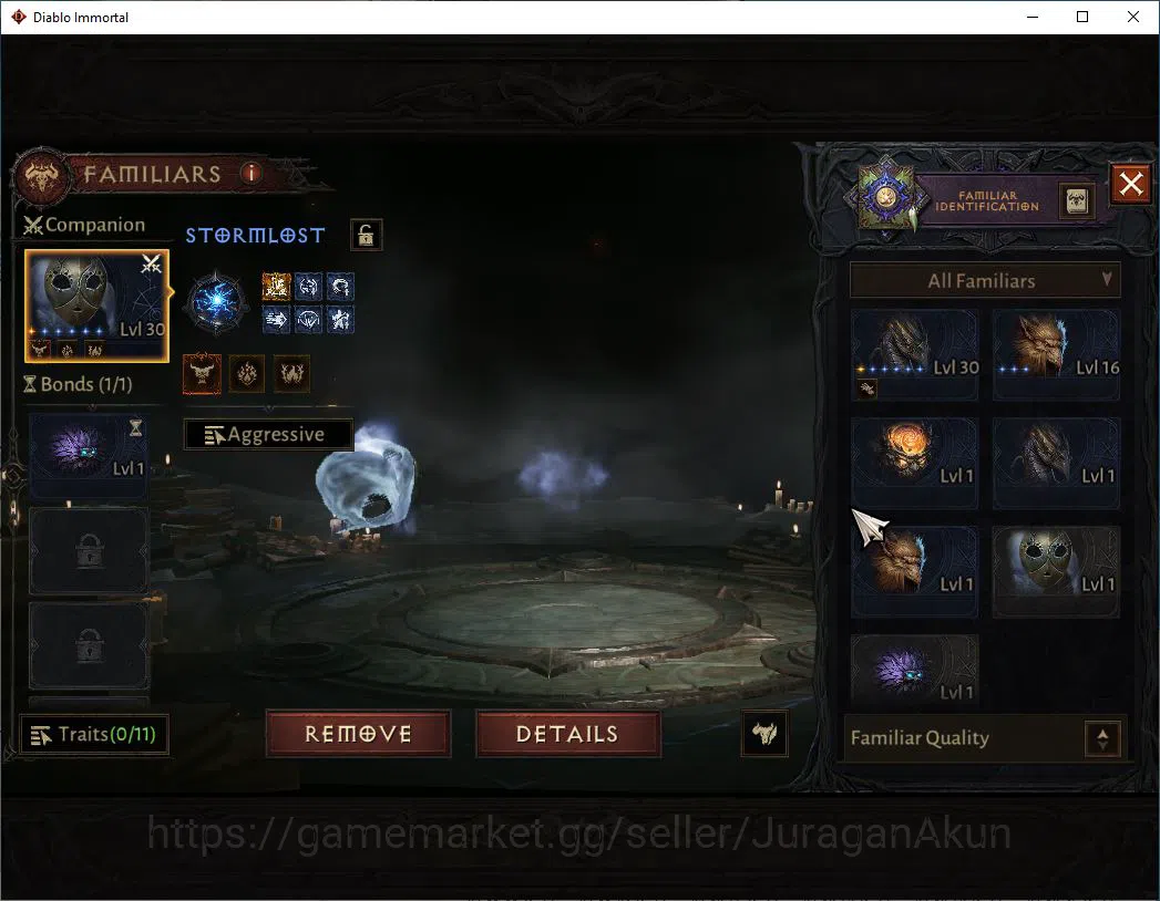 Diablo Immortal Accounts Mid-Tier SEA- Vasilly | Lv60(405) | Crusader |32K CR | Reso 510 | Inferno I | Paragon Maledictor 11