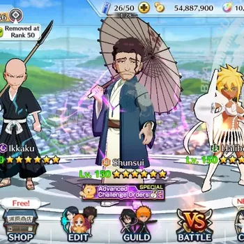 Bleach: Brave Souls Accounts Starter Global |98K BP + 10K Orb|Ikkaku,Shunsui,Halibel|Fresh All Story| KlabID|Check SS BBS770Z