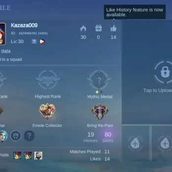 Mobile Legends: Bang Bang Accounts Collector Hero 19|Skin 80|Expert|Collector Sun|Sanrio Floryn|Blazing