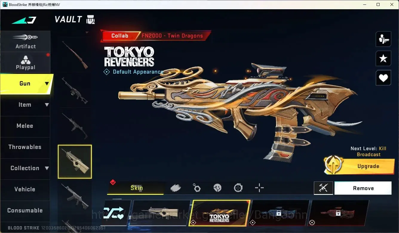 Blood Strike Accounts ASIA | 2 TR Guns + 1 7DS Guns | 1 TR STRIKERS | 1 image 4