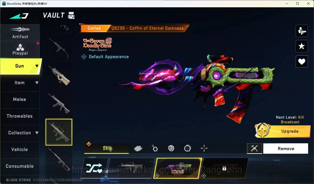 Blood Strike Accounts ASIA | 2 TR Guns + 1 7DS Guns | 1 TR STRIKERS | 1 image 5