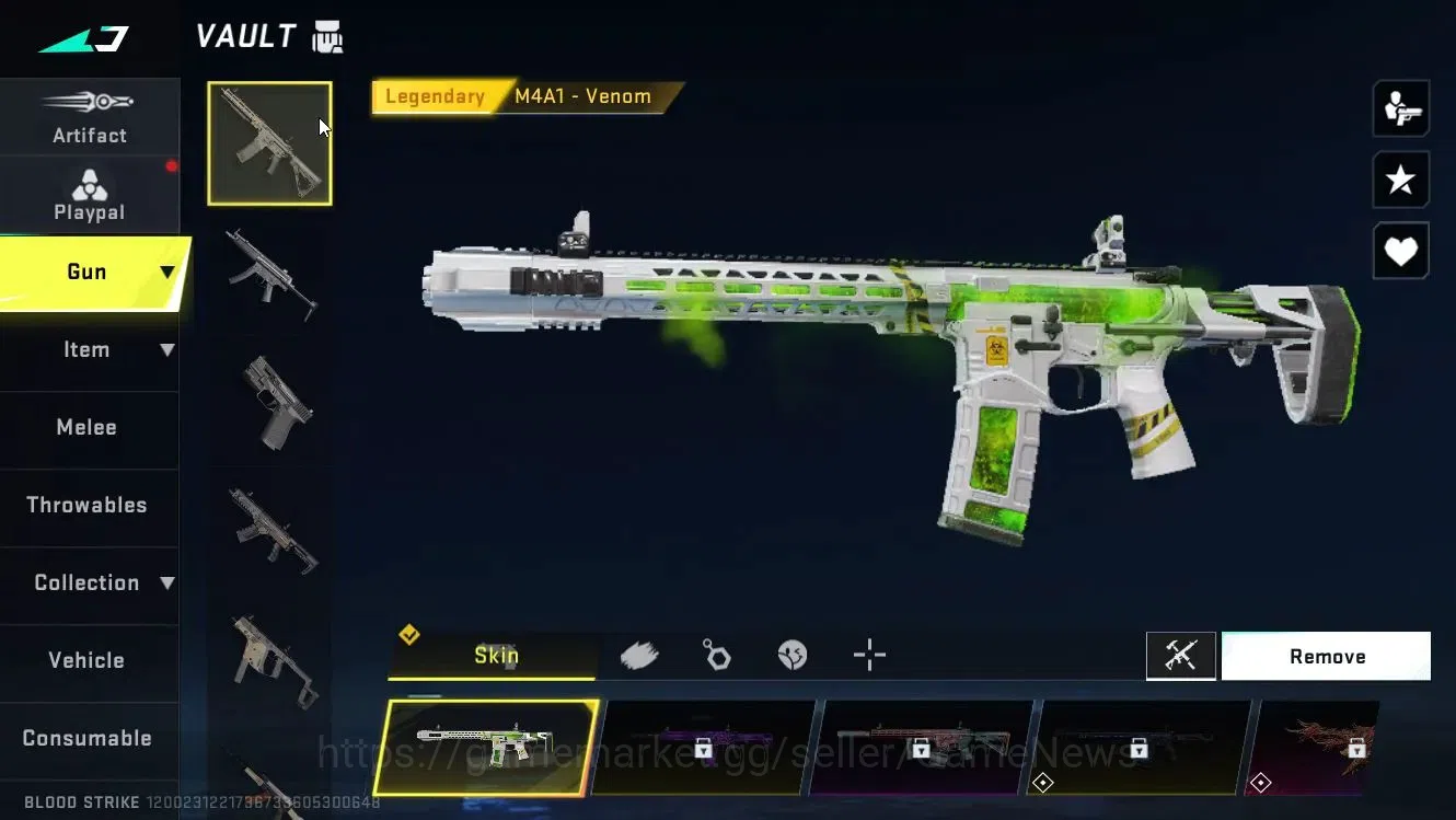 Blood Strike Accounts ASIA|1 ULTRA Striker[ETHAN-Raid Mask]|1 LEGENDARY  image 5