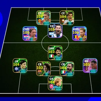 eFootball Accounts Legends & Iconic Players 7 MANAGER BOOSTER | COLECTIVE 3231+,NEW K DE BRYUNE x LUKA MODRIC x FRANCESCO