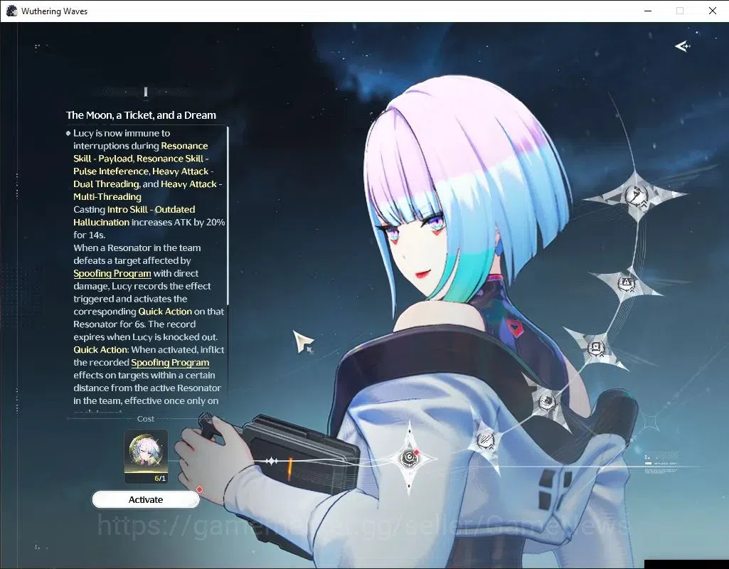 Wuthering Waves Accounts SEA|UL 48|(Lucy R6,Shorekeeper)+Sign,Rebecca|Femal image 2