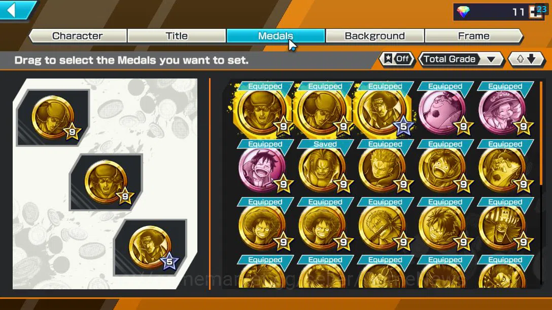 One Piece Bounty Rush Accounts Global |EX 4 | TFE D.Luffy,Black Pirates Kuzan,Gre image 11
