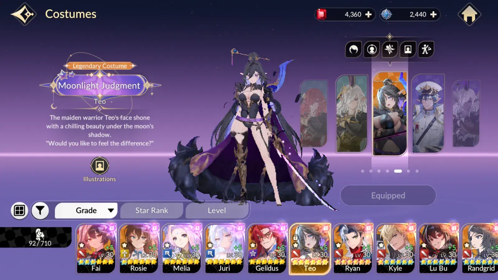 Seven Knights Re:Birth Accounts Global|FullEX7(FaiTC3,RosieTC1,Melia,Juri,Gelidus) image 11