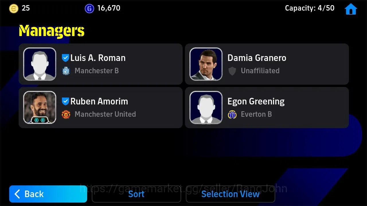 eFootball Accounts Legends & Iconic Players Mobile|PW 3177|Pedri BigT,Steven Gerrard BigT,David Beckham BigT,Raul 1