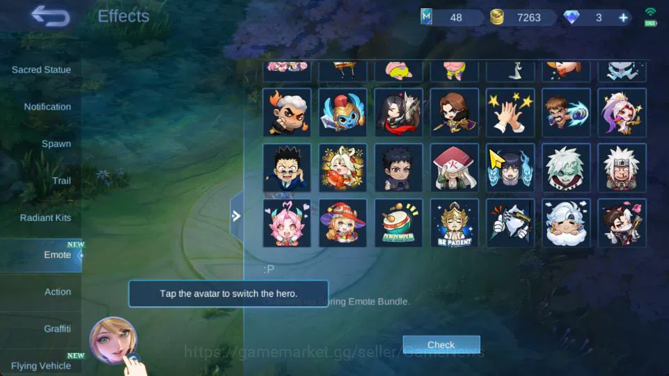 Mobile Legends: Bang Bang Accounts Hero 66|Skin 100|Granger[Prime+M7],KOF Karina,Zodi image 2
