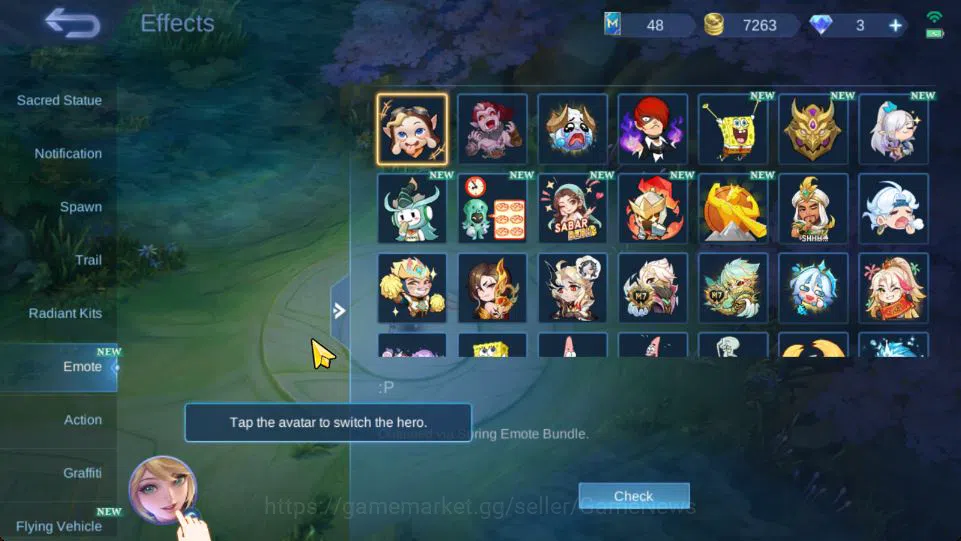 Mobile Legends: Bang Bang Accounts Hero 66|Skin 100|Granger[Prime+M7],KOF Karina,Zodi image 3