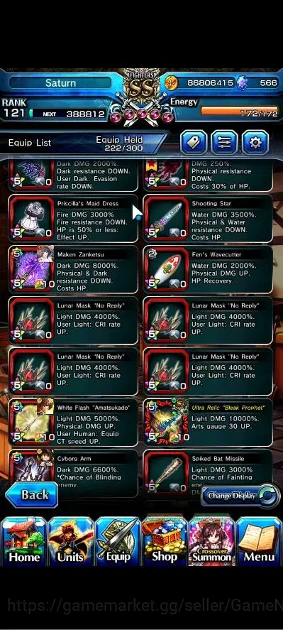 Grand Summoners Accounts Global|Rank 121|19 Ascend+2 TW|[Inumuta,Saitama,Mo image 11