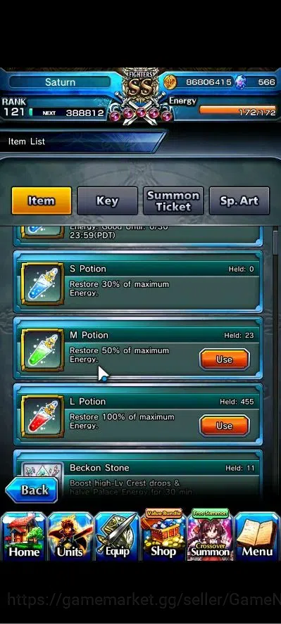 Grand Summoners Accounts Global|Rank 121|19 Ascend+2 TW|[Inumuta,Saitama,Mo image 2