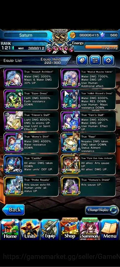 Grand Summoners Accounts Global|Rank 121|19 Ascend+2 TW|[Inumuta,Saitama,Mo image 6