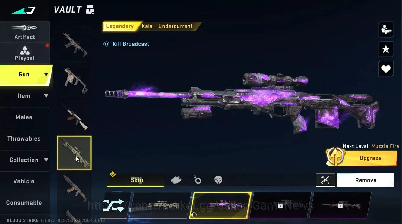 Blood Strike Accounts ASIA|ULTRA [M700-Iridian]|Legendary Guns [Kala-Und image 4