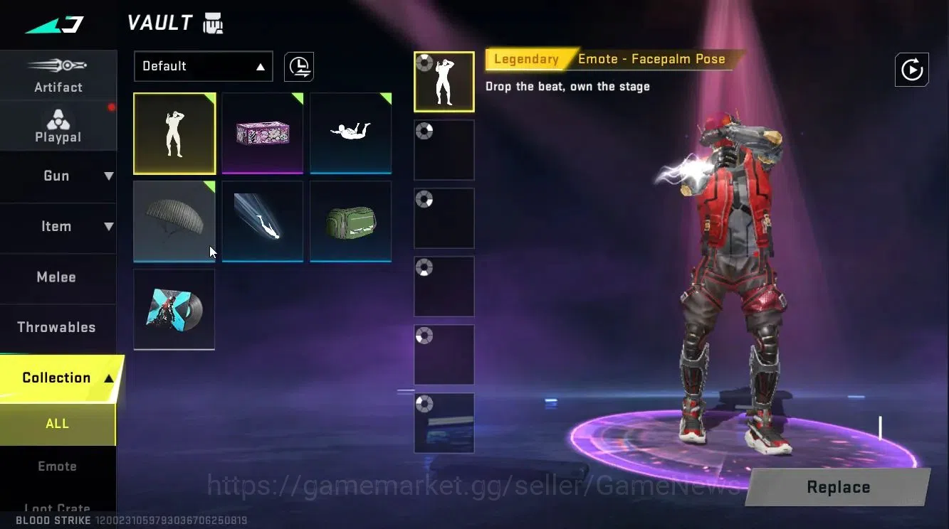 Blood Strike Accounts ASIA|ULTRA [M700-Iridian]|Legendary Guns [Kala-Und image 9