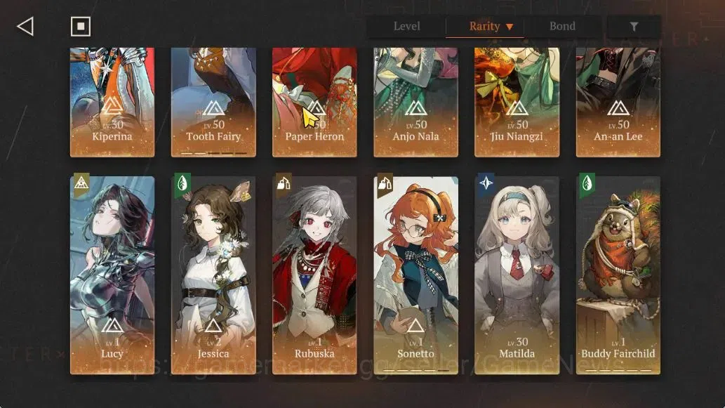 Reverse: 1999 Accounts GLOBAL|Lv39|9*6Crew(3Limit)|[Paper Heron+Psy,Jiu N image 3