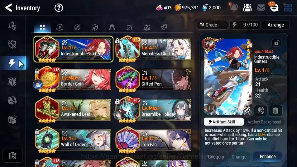 Epic Seven Accounts GLOBAL Unverif|New Era|11 ML(Salome,NM Luna,A Vild image 14